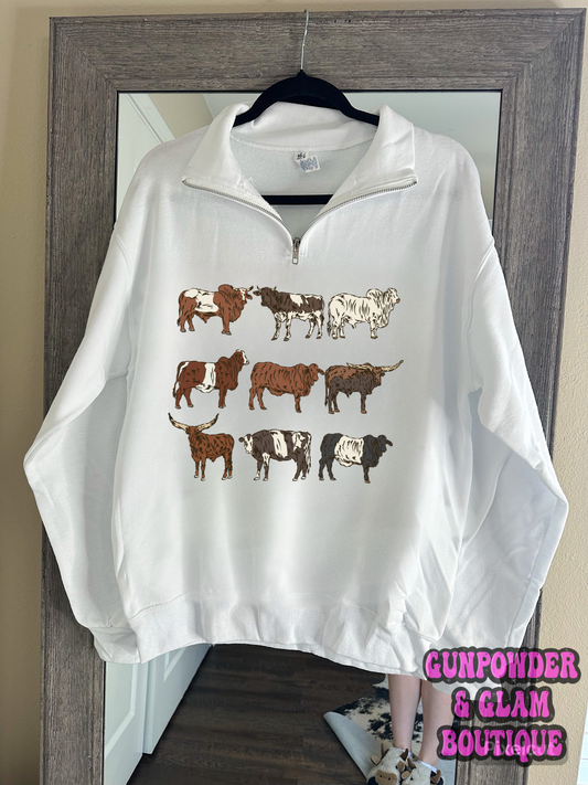Callin’ Cattle Quarter Zip