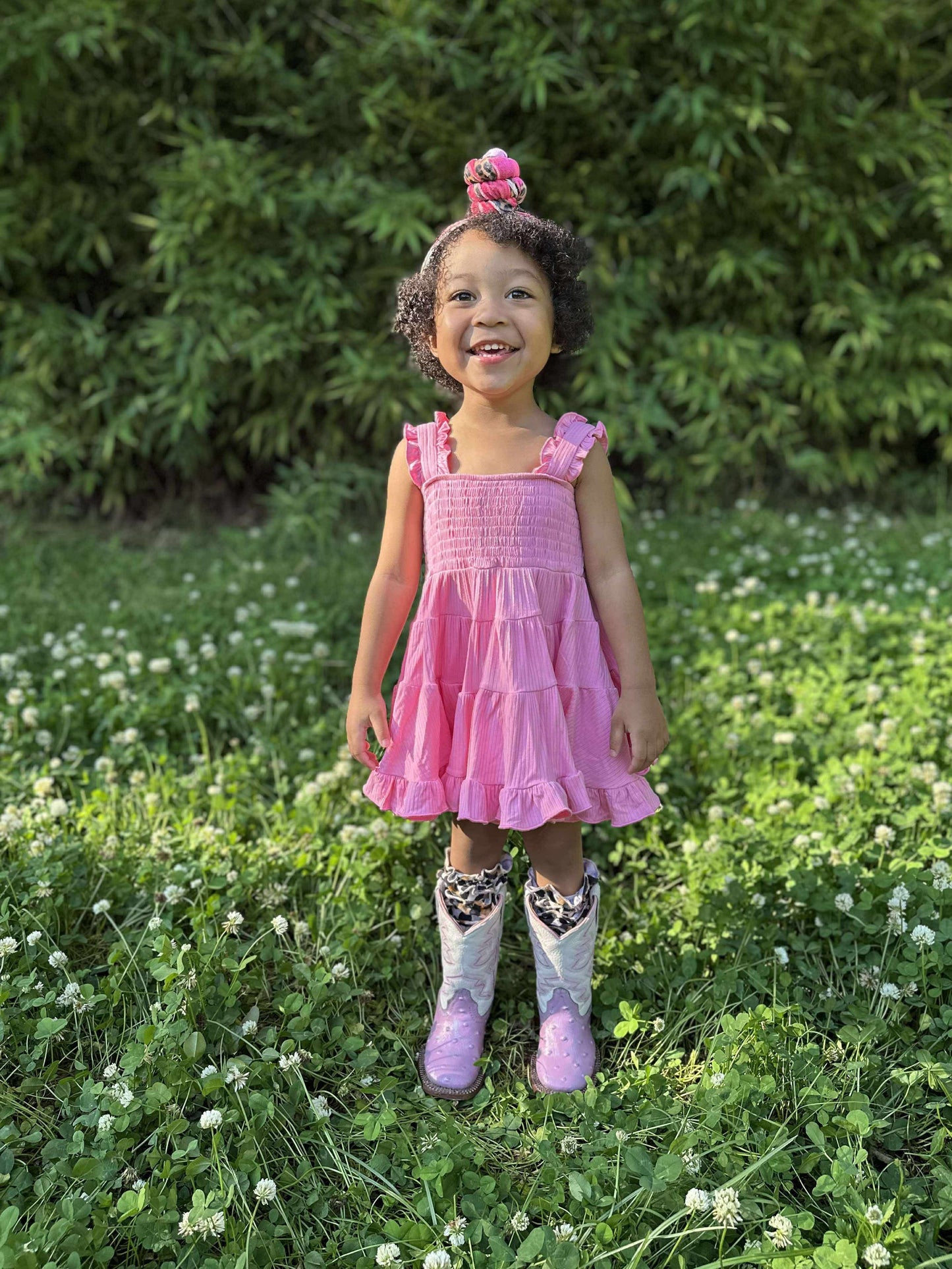 Ballerina Pink Bamboo Dress