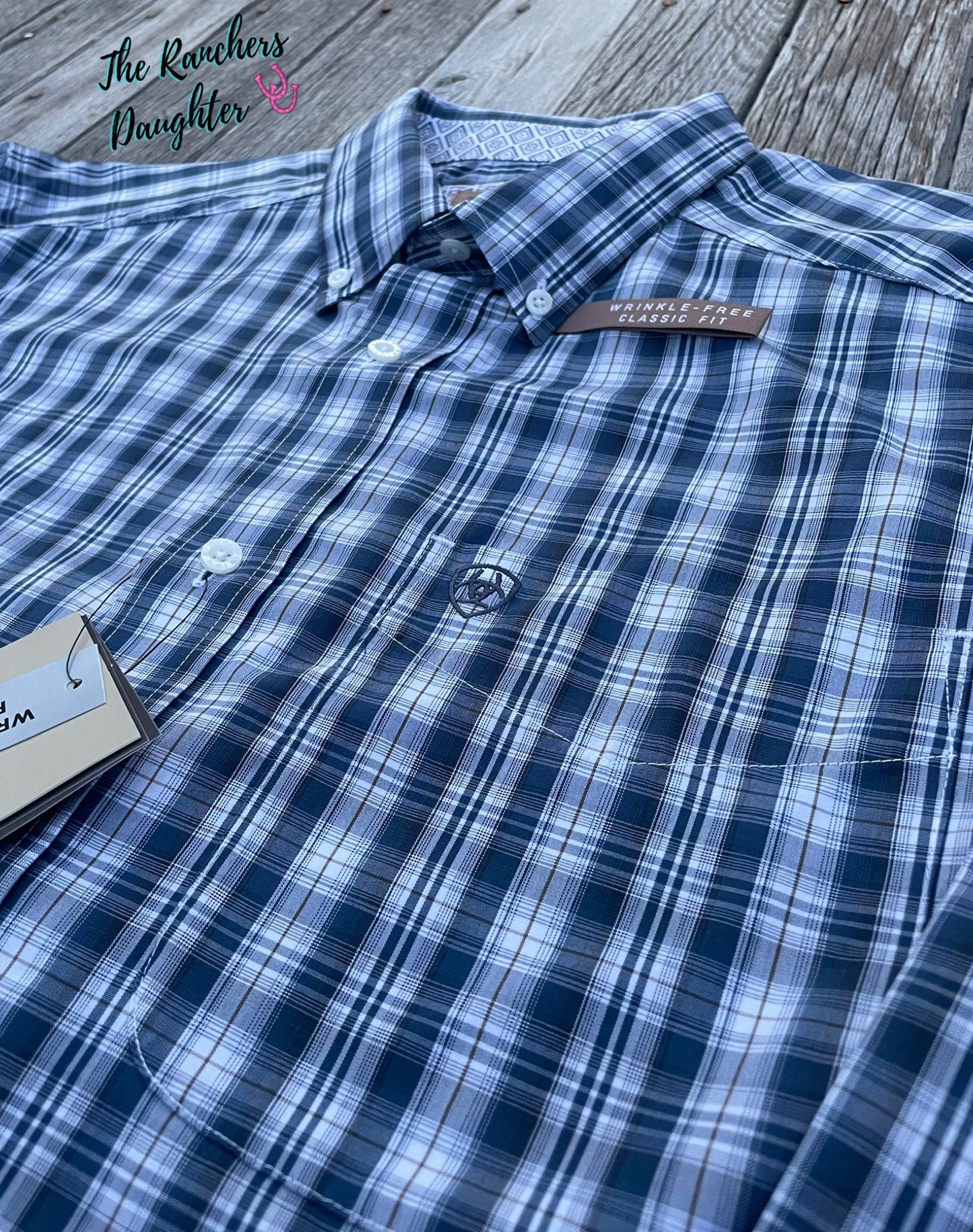 Ariat Men's Wrinkle Free Dargan Classic Fit Shirt