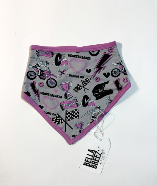 PINK Heartbreaker Racing Co Bamboo Bib (FINAL SALE)