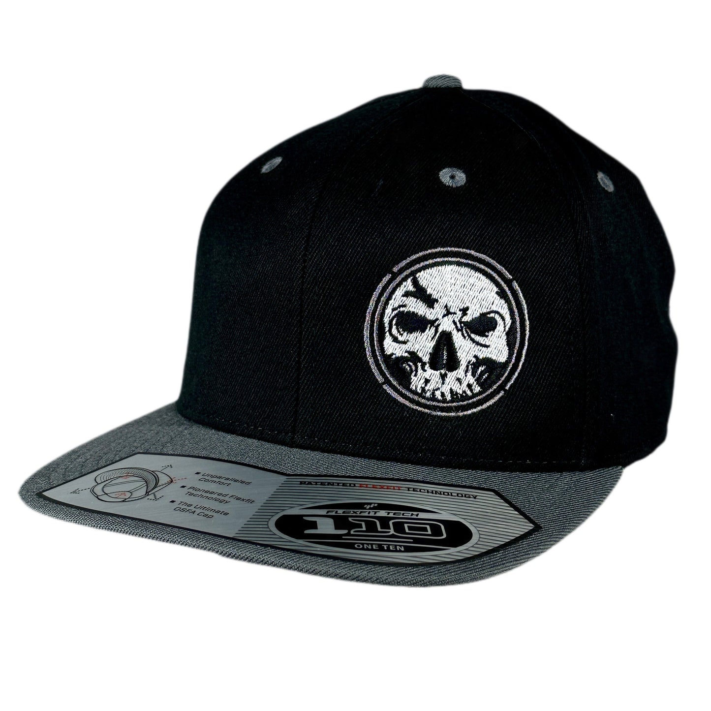 110 Gray/Black Snap Back