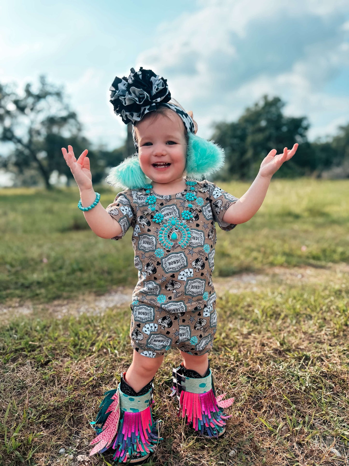 Howdy Short Set (FINAL SALE)