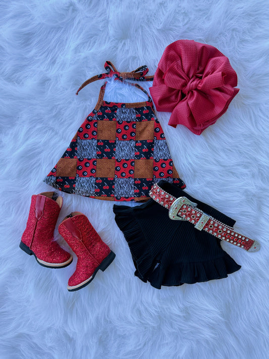 Cherrybomb Rodeo Swing Top (FINAL SALE)