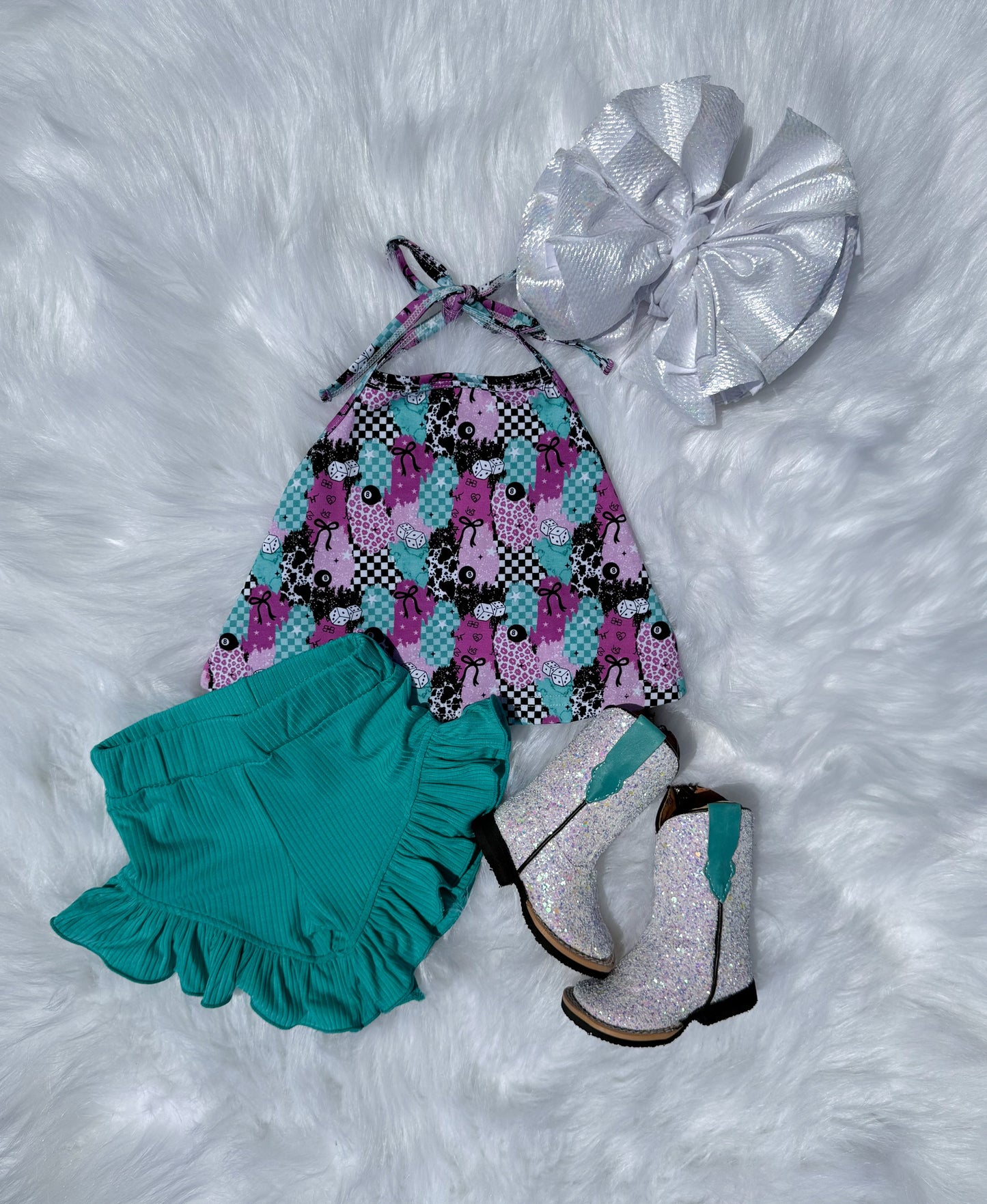 Dicey Darling Swing Top (FINAL SALE)