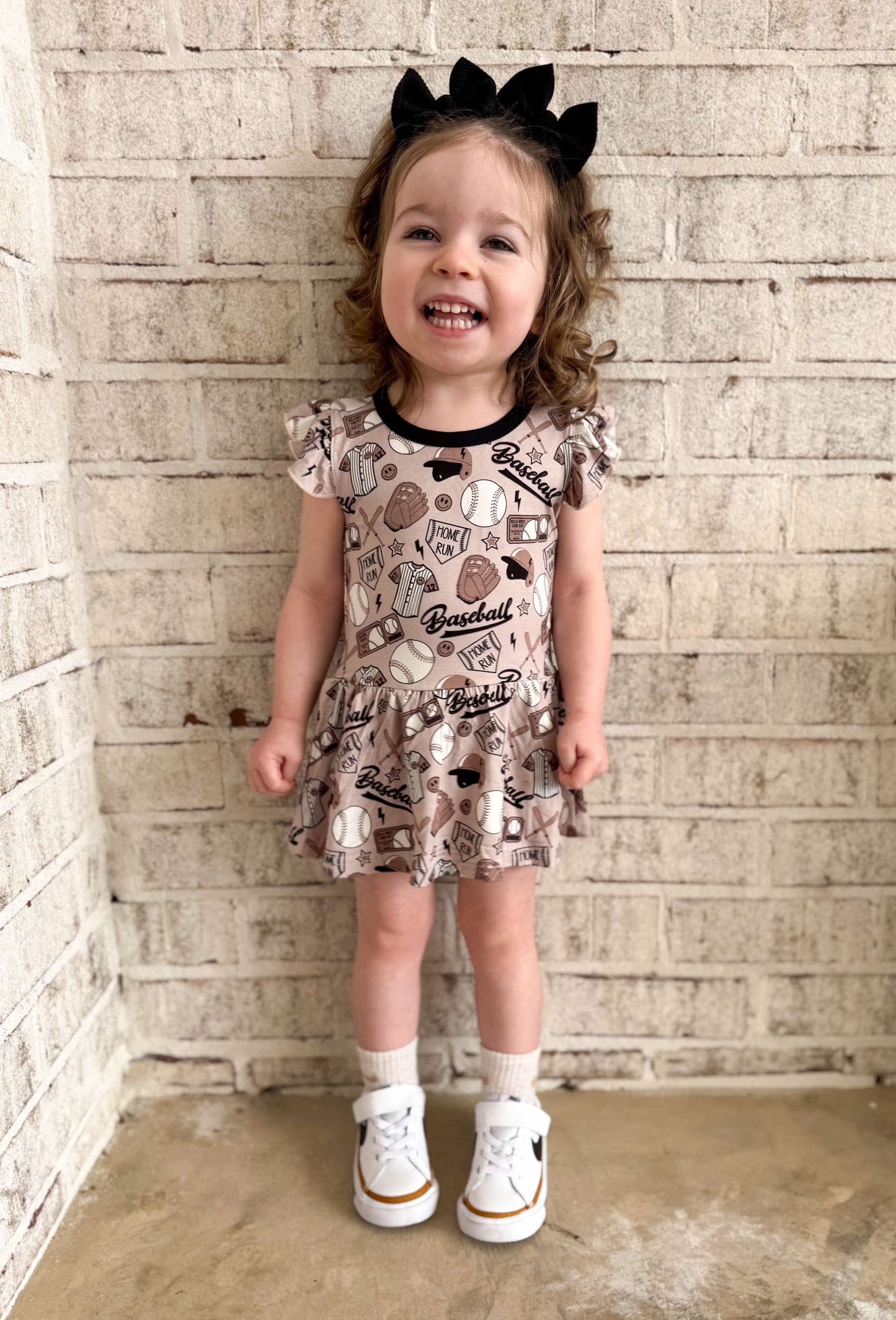 Game Day Bamboo Skirted Romper (FINAL SALE)