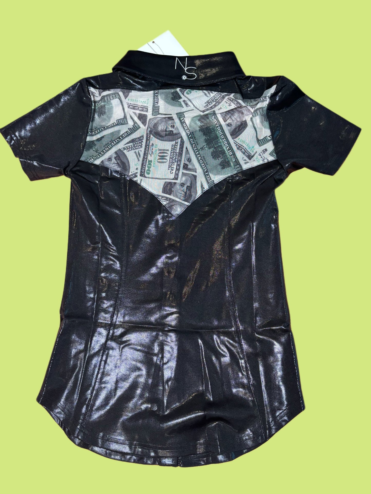 Girls Entry Fees Pearl Snap Jackpot Shirt