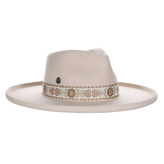 Biltmore Darlin - Wide Brim Wool Felt Fedora Hat