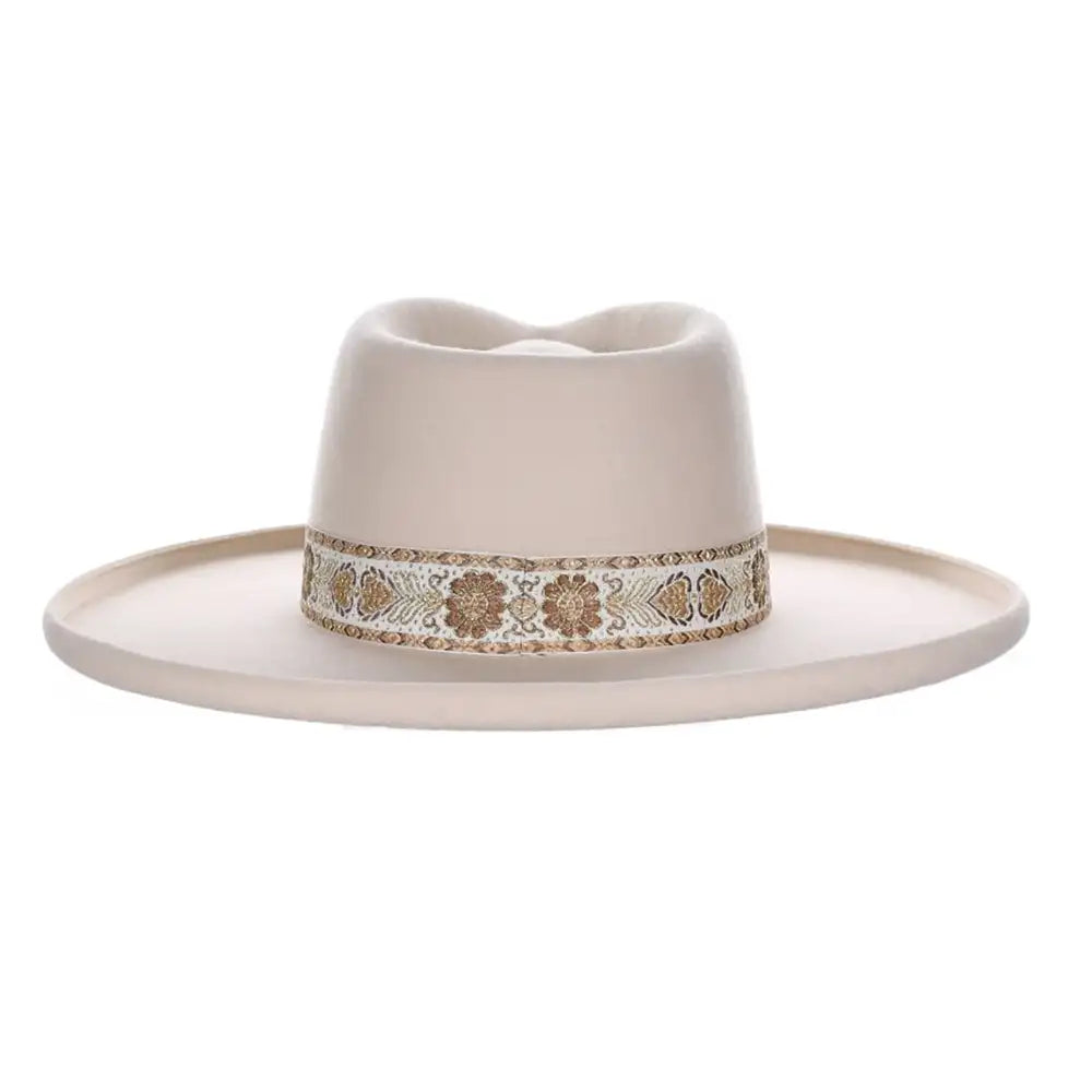 Biltmore Darlin - Wide Brim Wool Felt Fedora Hat