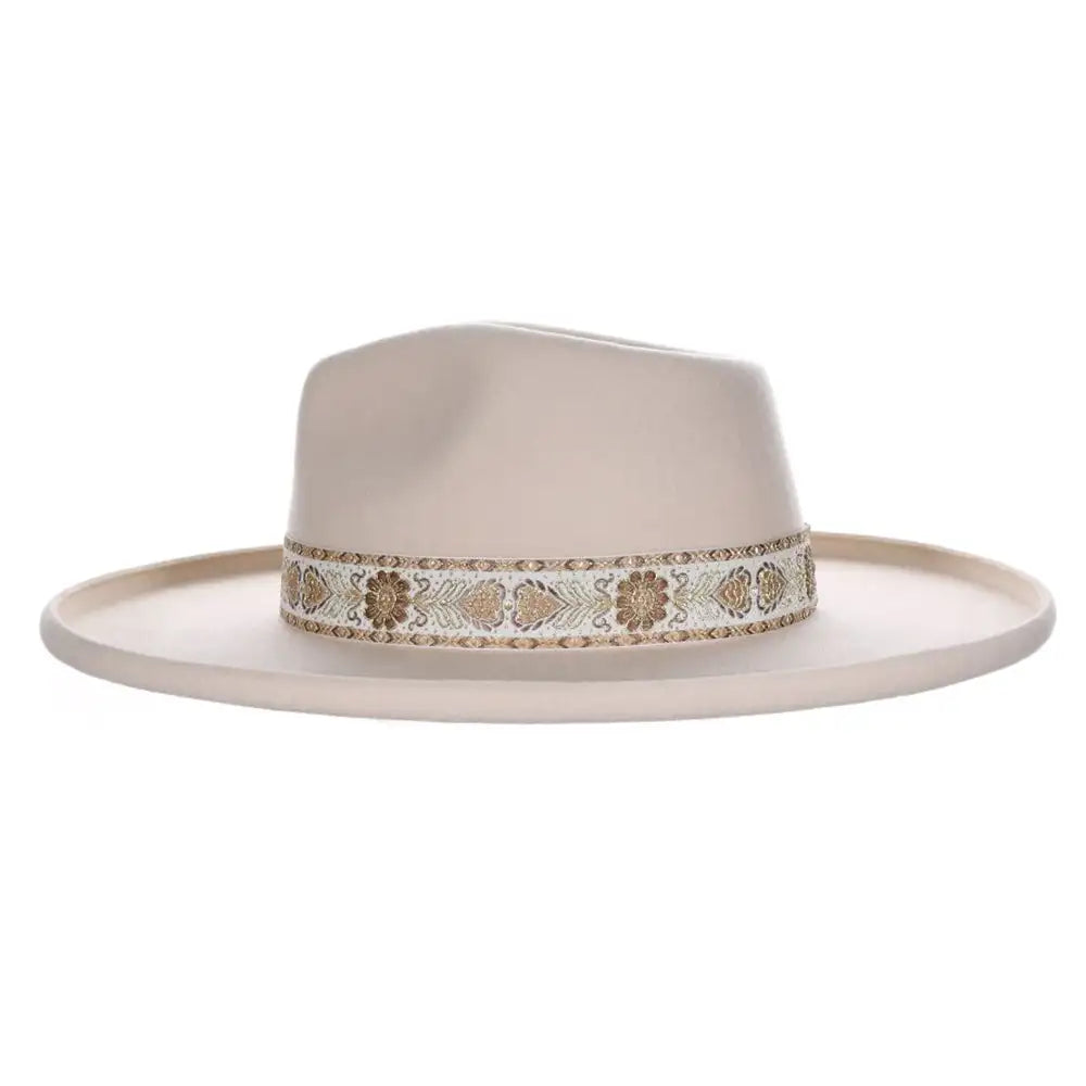 Biltmore Darlin - Wide Brim Wool Felt Fedora Hat