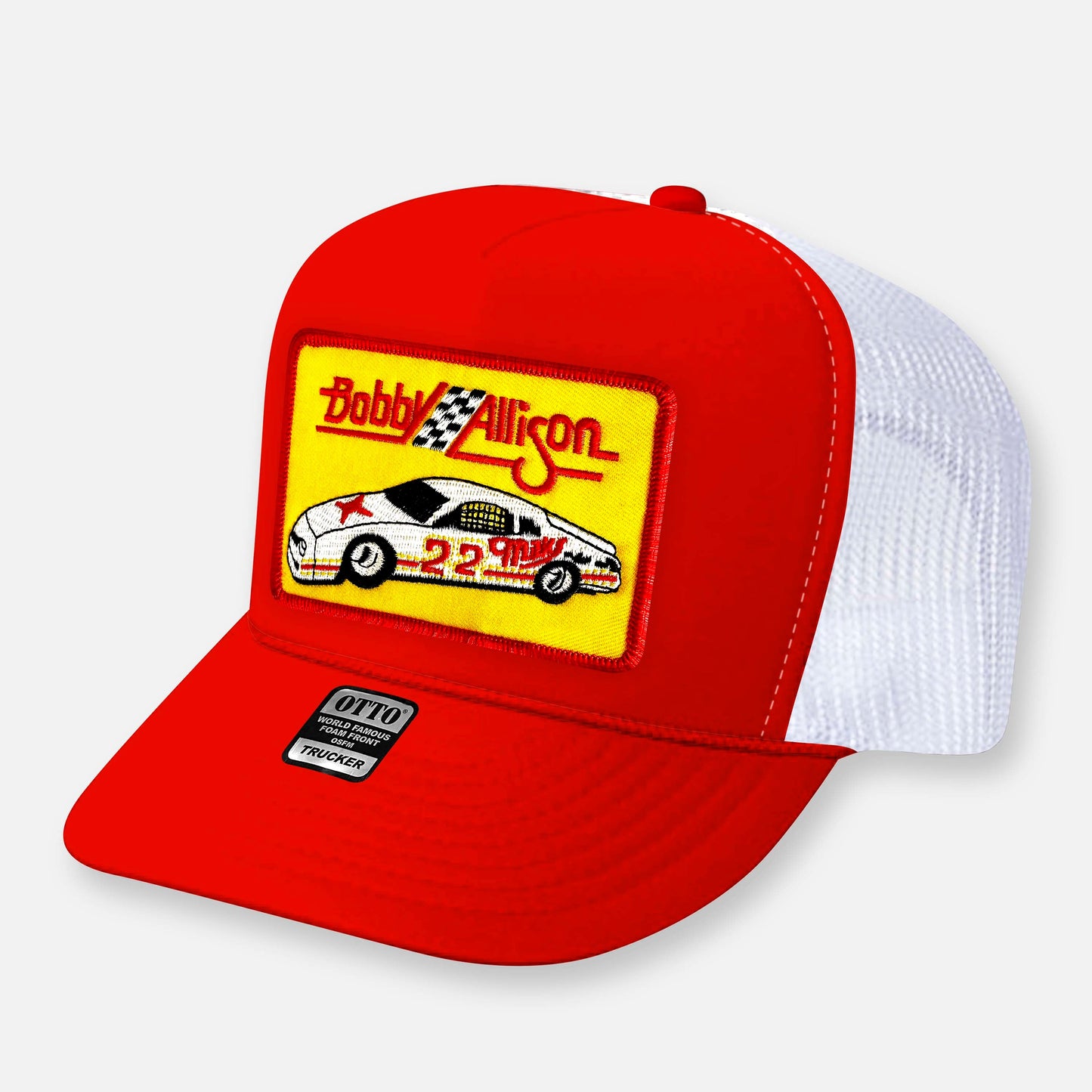 BOBBY ALLISON CURVED BILL PATCH HAT