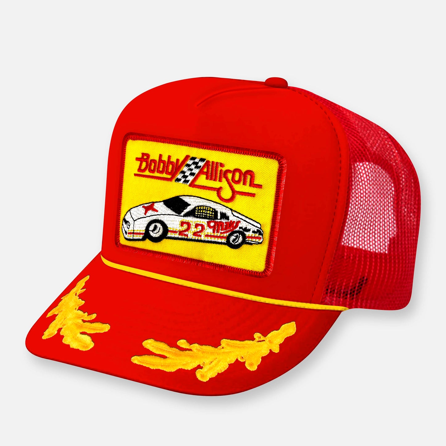 BOBBY ALLISON CURVED BILL PATCH HAT