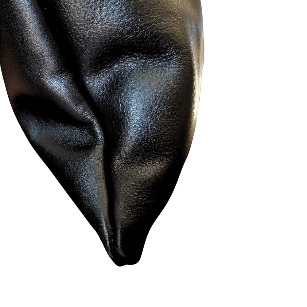 Genuine Leather Stuffed Accent Pillow – Made in Mexico