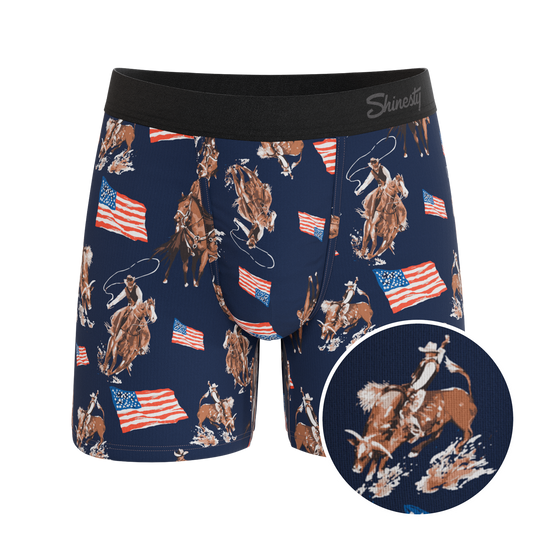 The Bootstraps & Chaps | Americana Cowboy Ball Hammock® Pouch Underwear