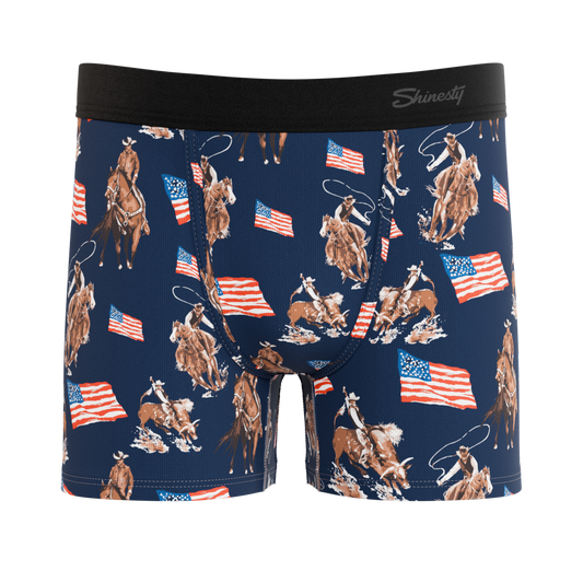 The Bootstraps & Chaps | Americana Cowboy Boy's Boxer Briefs