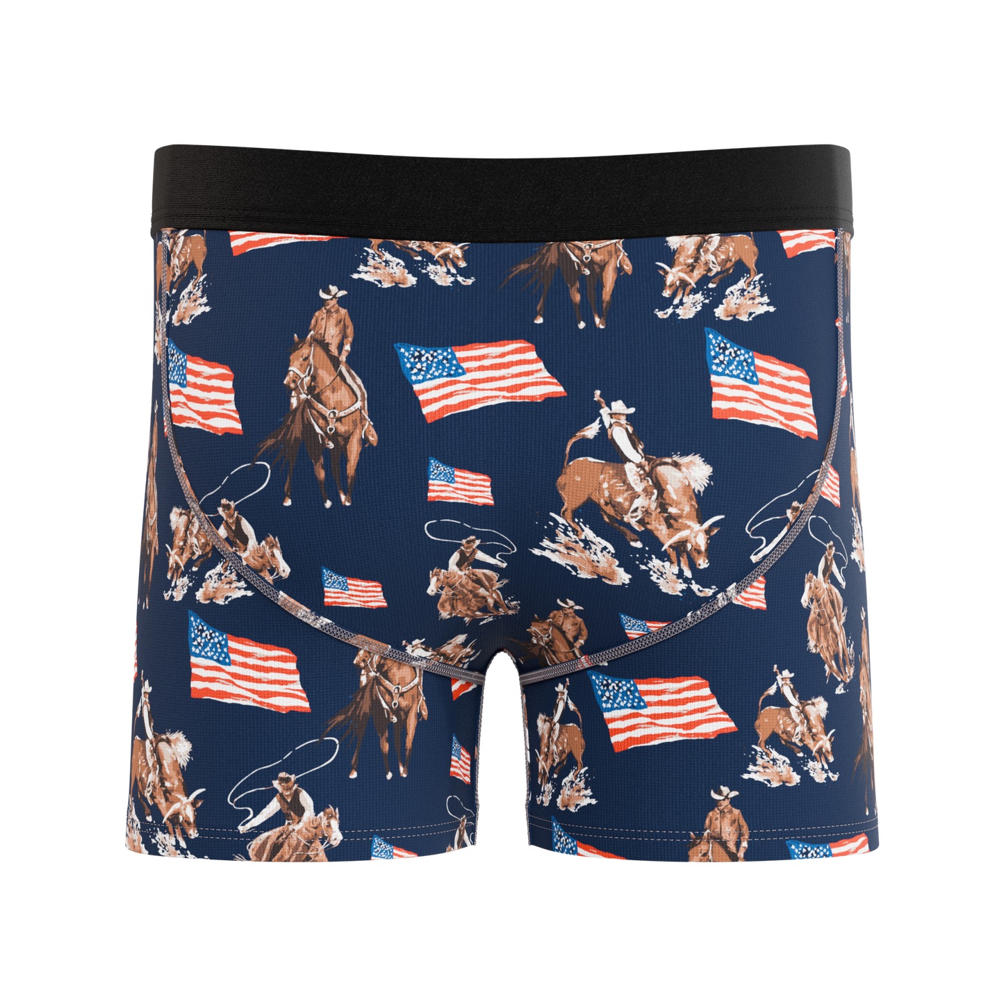 The Bootstraps & Chaps | Americana Cowboy Boy's Boxer Briefs
