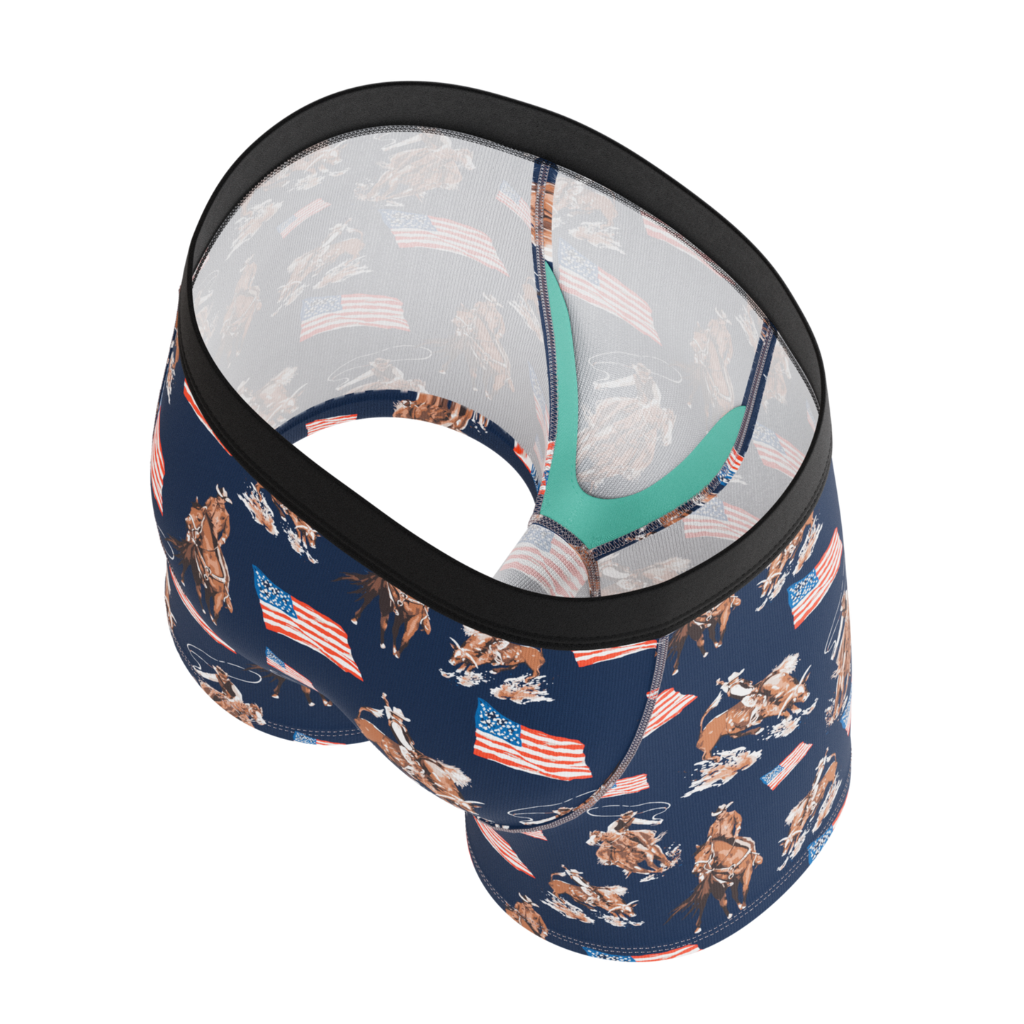 The Bootstraps & Chaps | Americana Cowboy Boy's Boxer Briefs