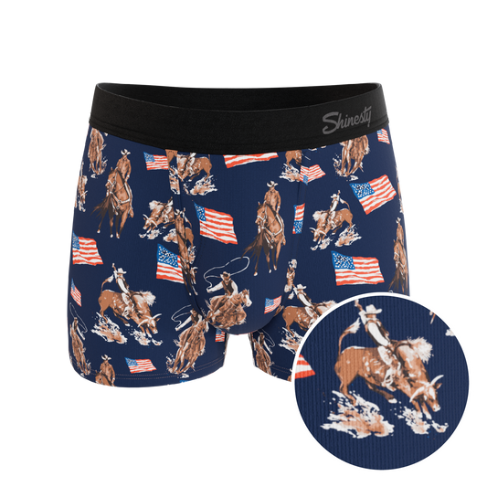 The Bootstraps & Chaps | Americana Cowboy Ball Hammock® Pouch Trunks Underwear