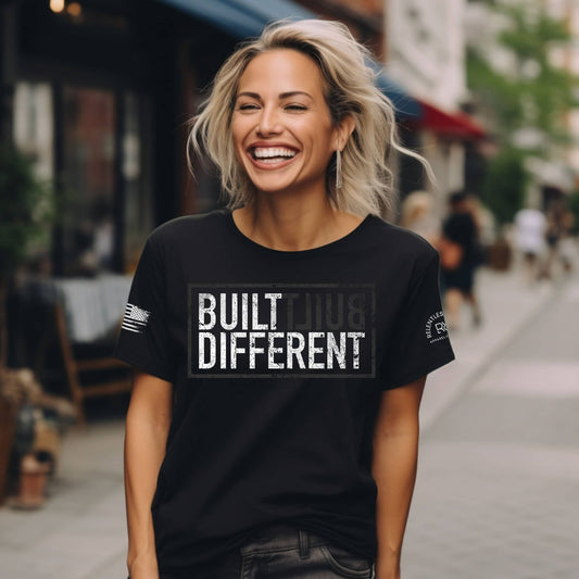 Built Different | Front | Premium Women's Tee