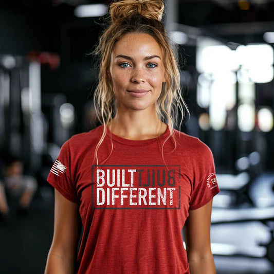 Built Different | Front | Premium Women's Tee
