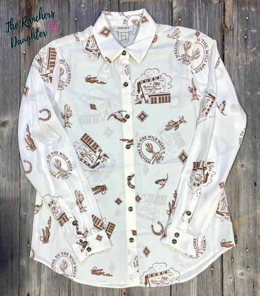 Ariat Road Trip Homestyle Blouse