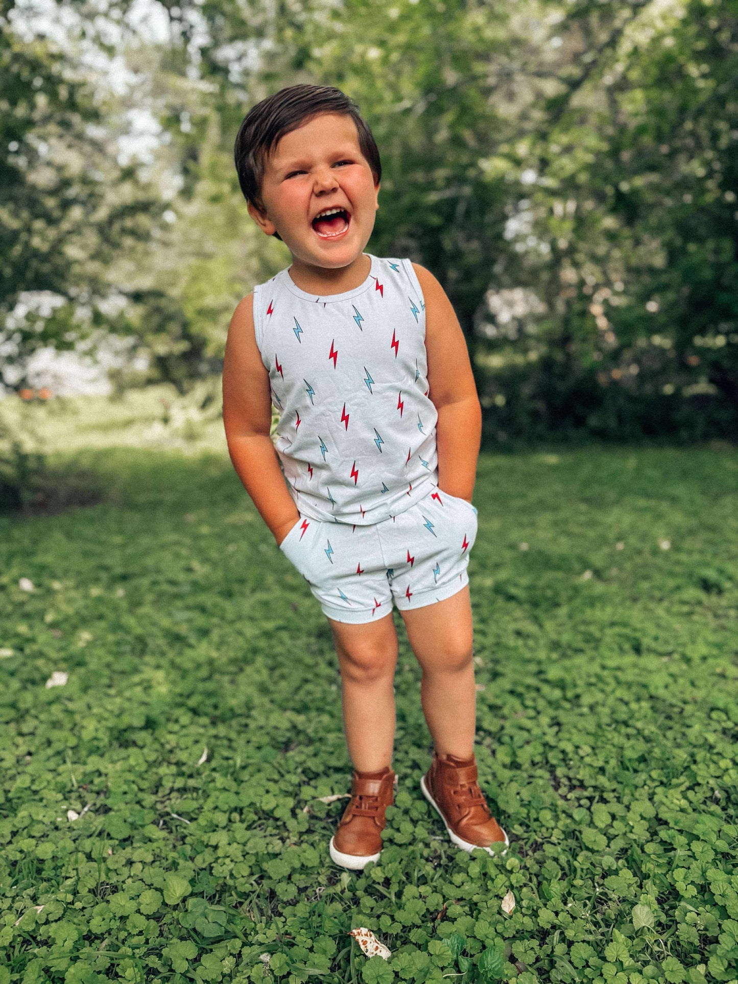 Stars & Strikes Short Set (FINAL SALE)