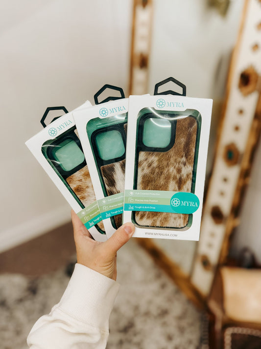 Cowhide iPhone Case