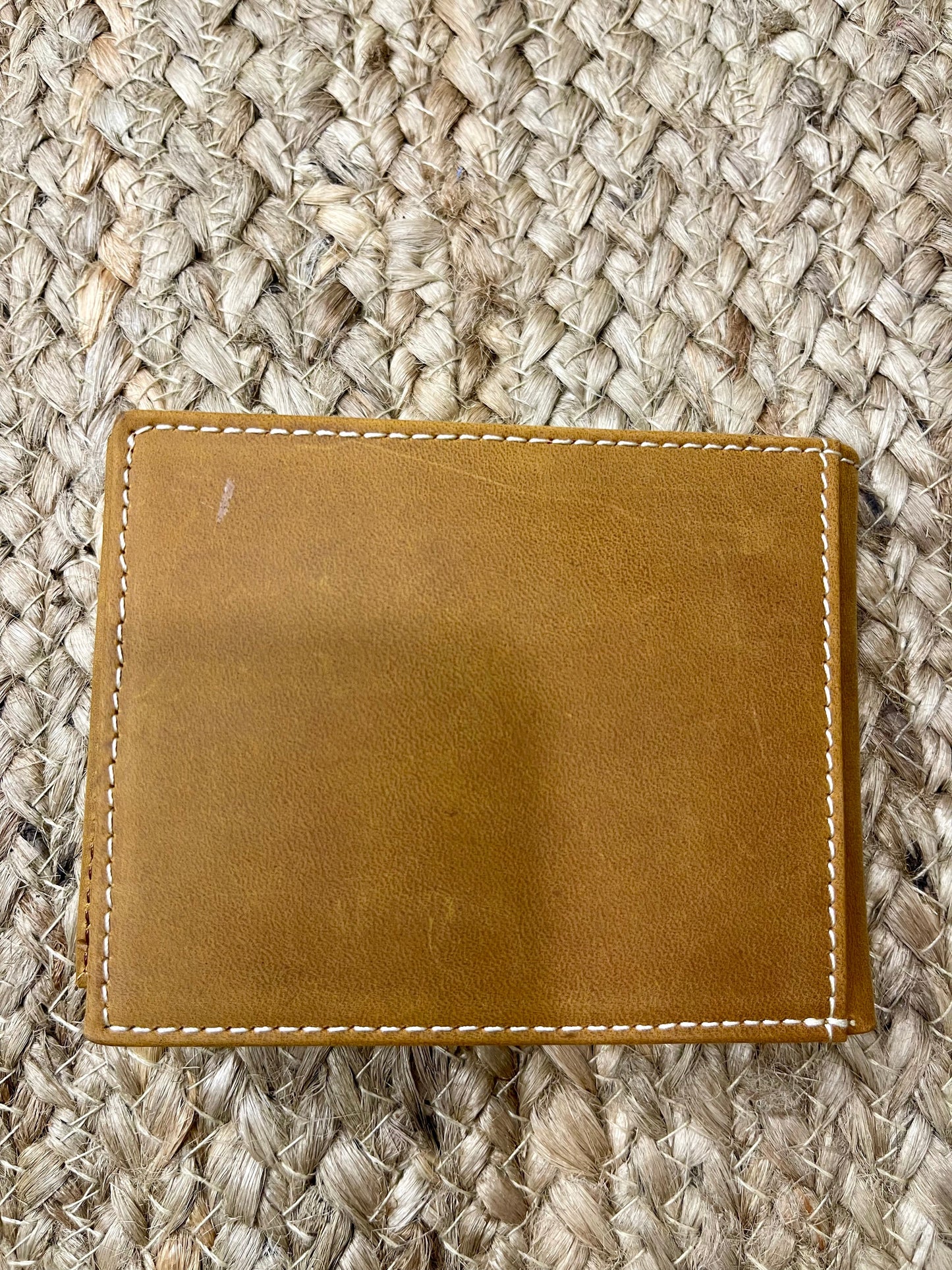 Tooled Flower Bi-Fold Wallet