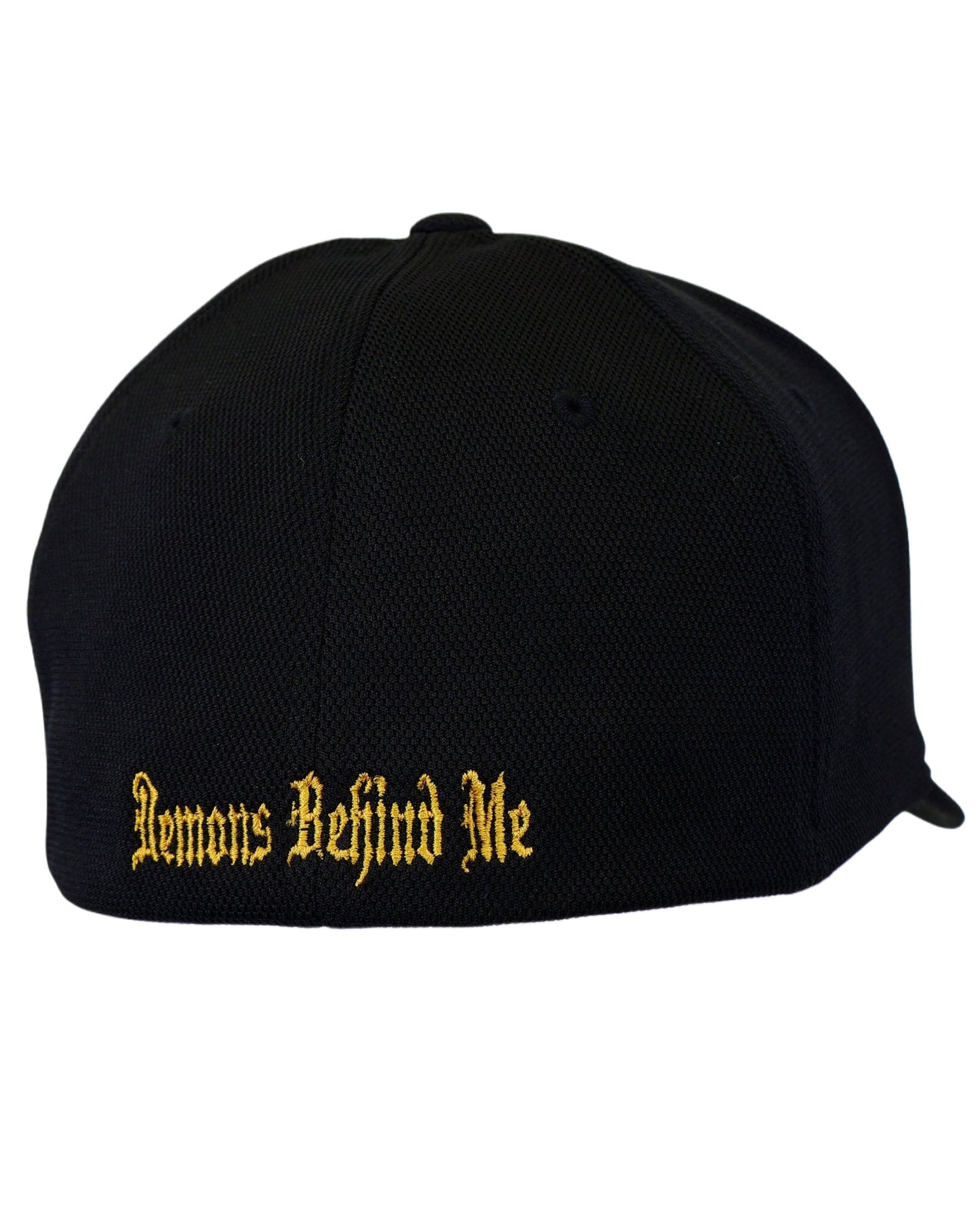 Nautical Compass - Black Never Fade Fitted Cap