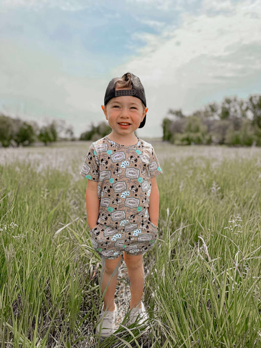 Howdy Short Set (FINAL SALE)