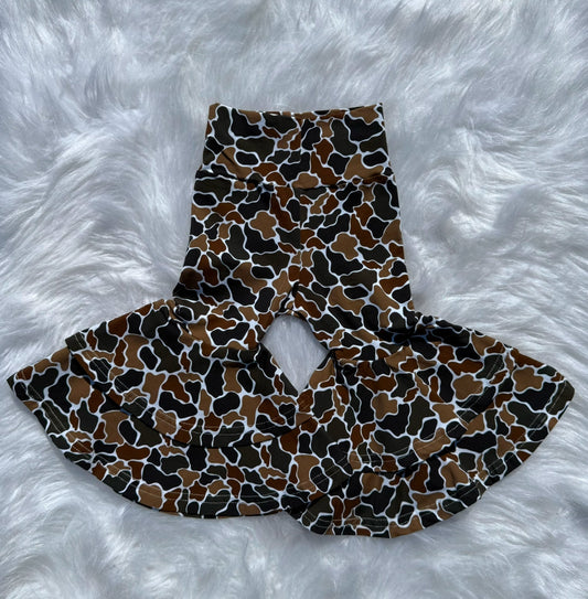 Camo Double Bell Bottoms
