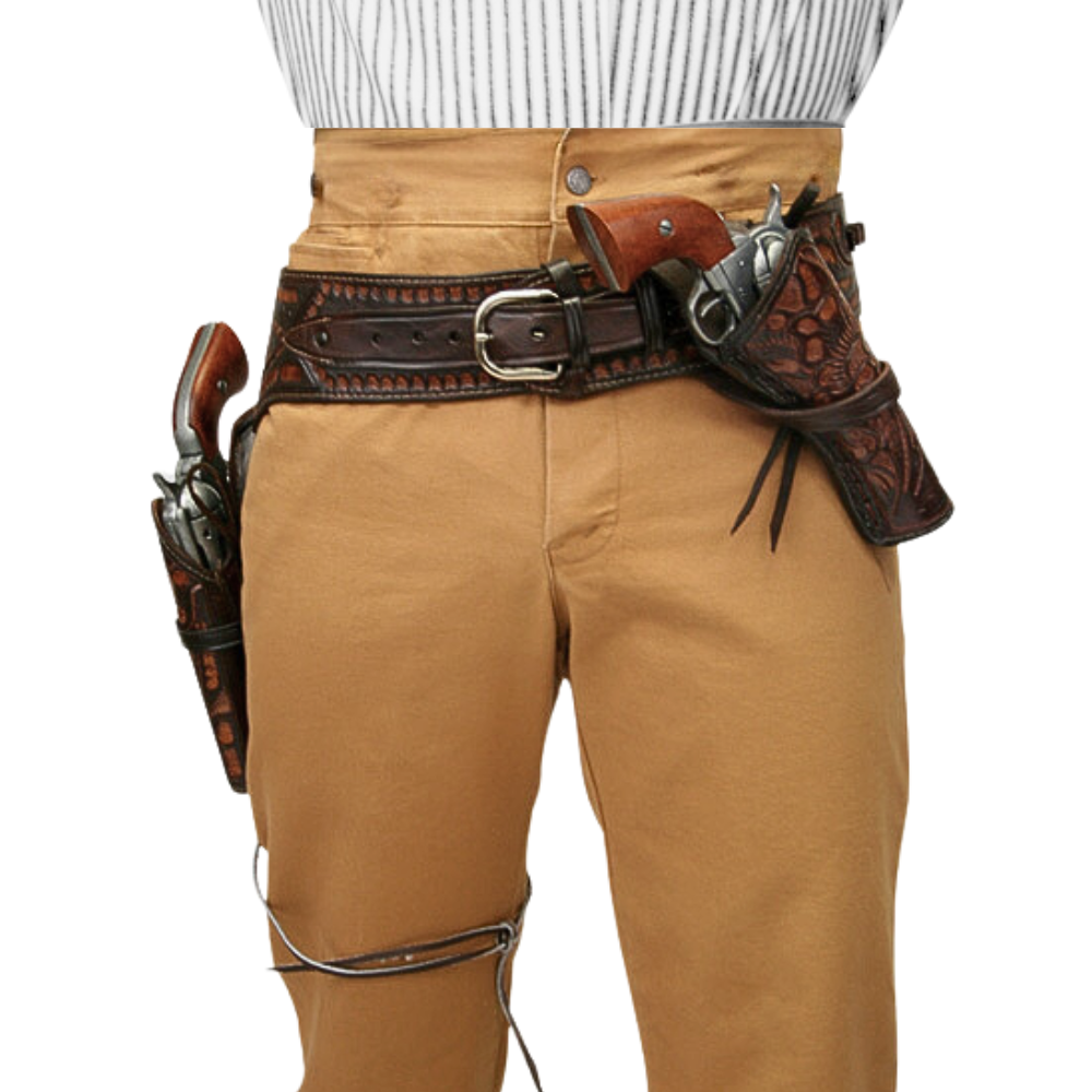 Cross Draw XL Leather Holster - Brown