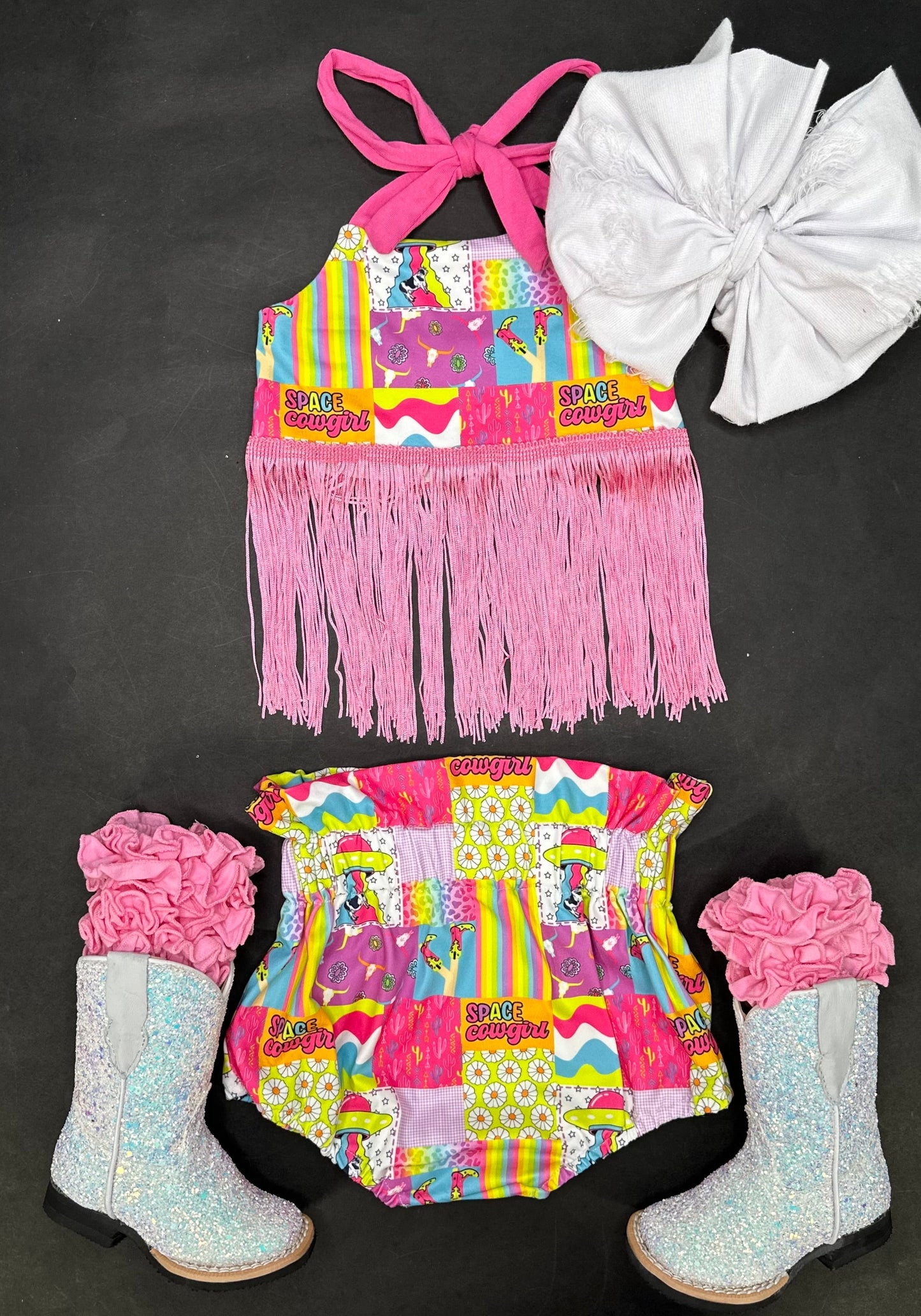 Neon Cowgirl Fringe Set (FINAL SALE)
