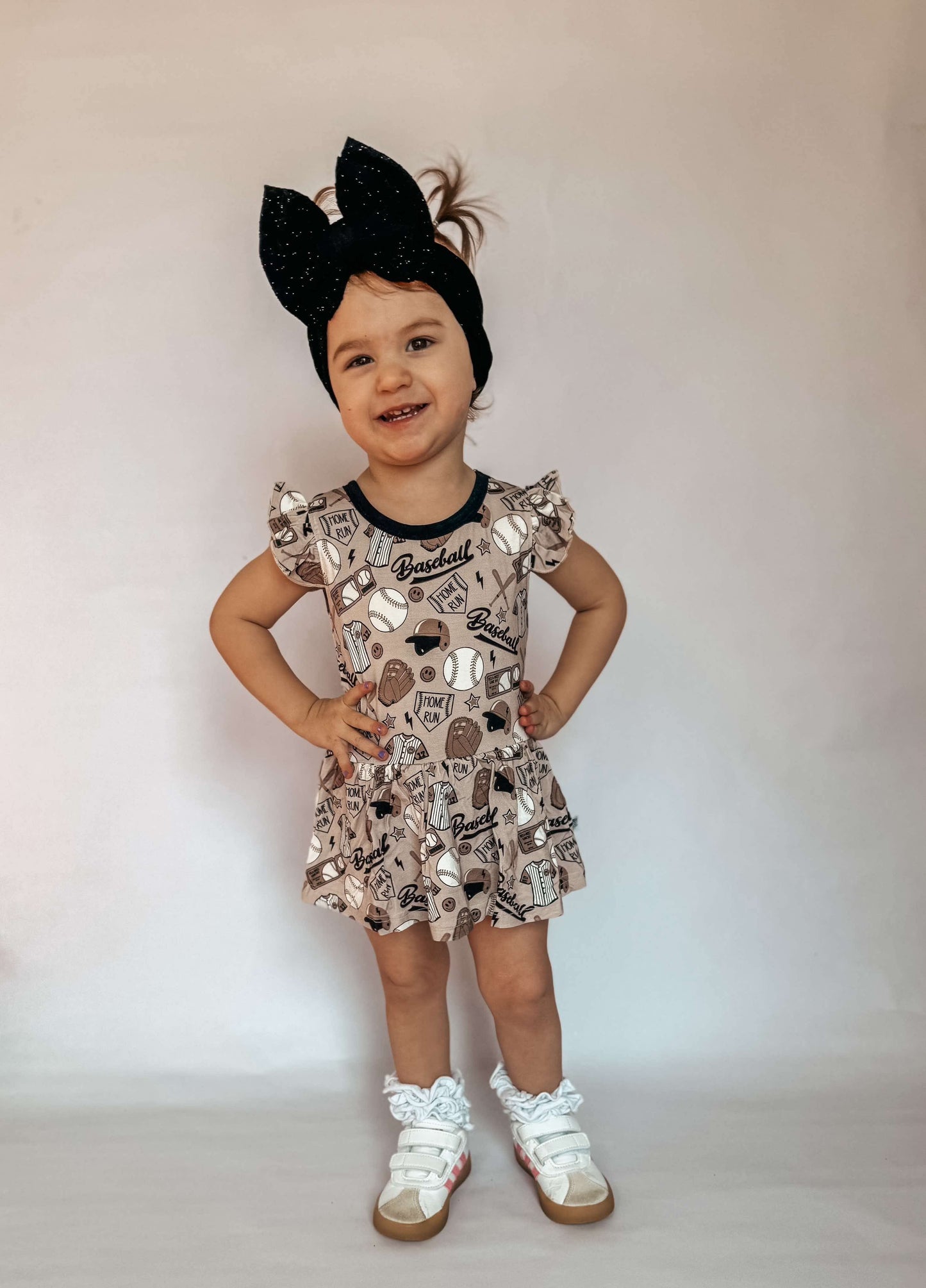 Game Day Bamboo Skirted Romper (FINAL SALE)