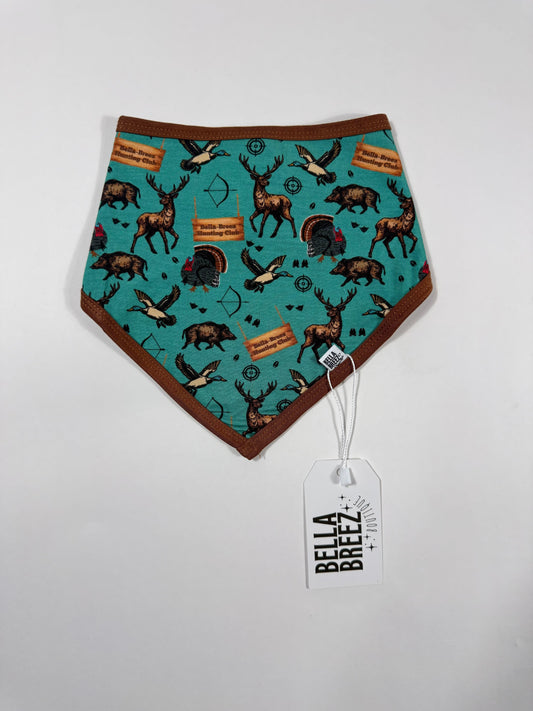 TEAL Bella-Breez Hunting Club Bamboo Bib (FINAL SALE)