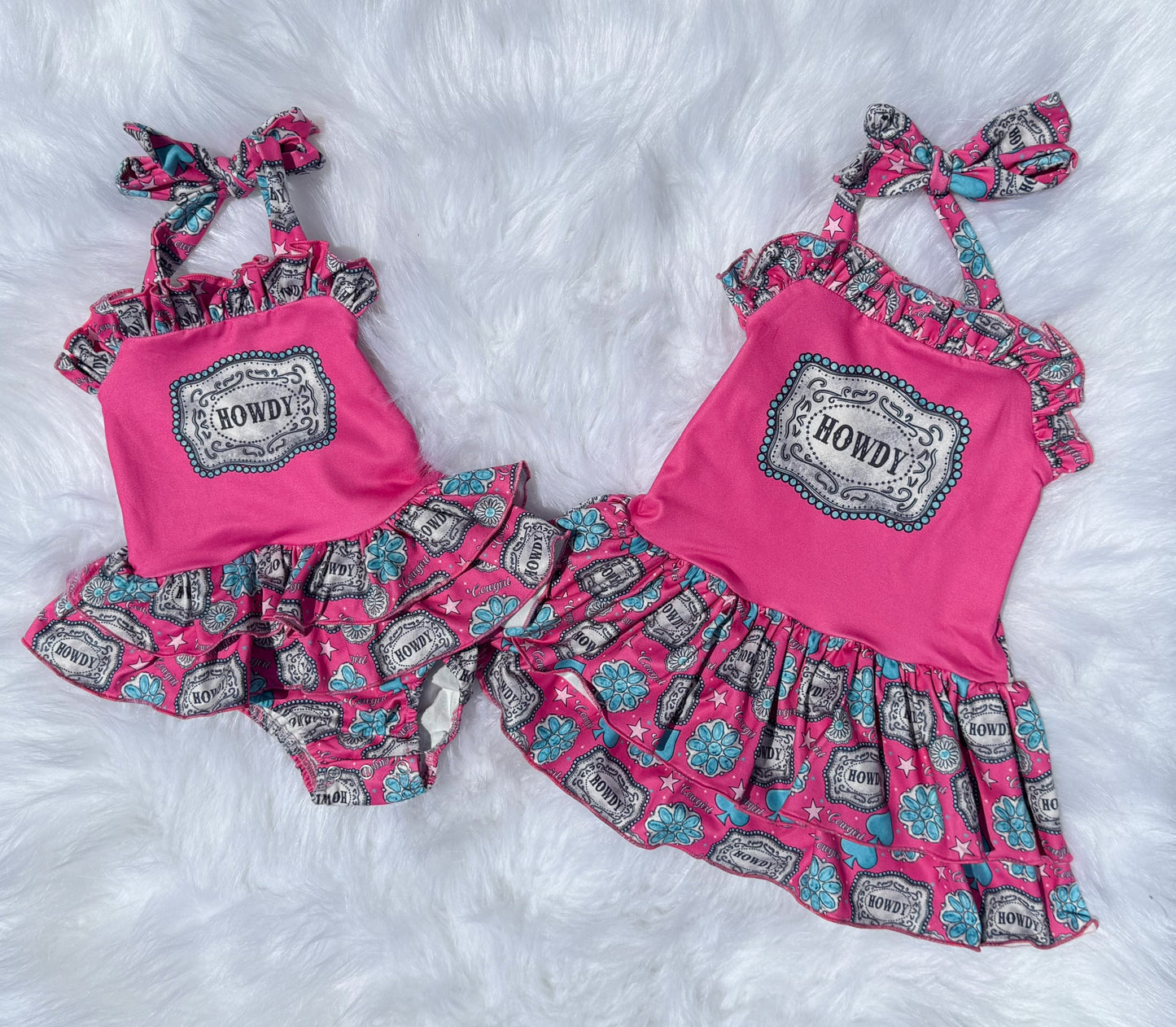 Howdy halter romper/top (FINAL SALE)