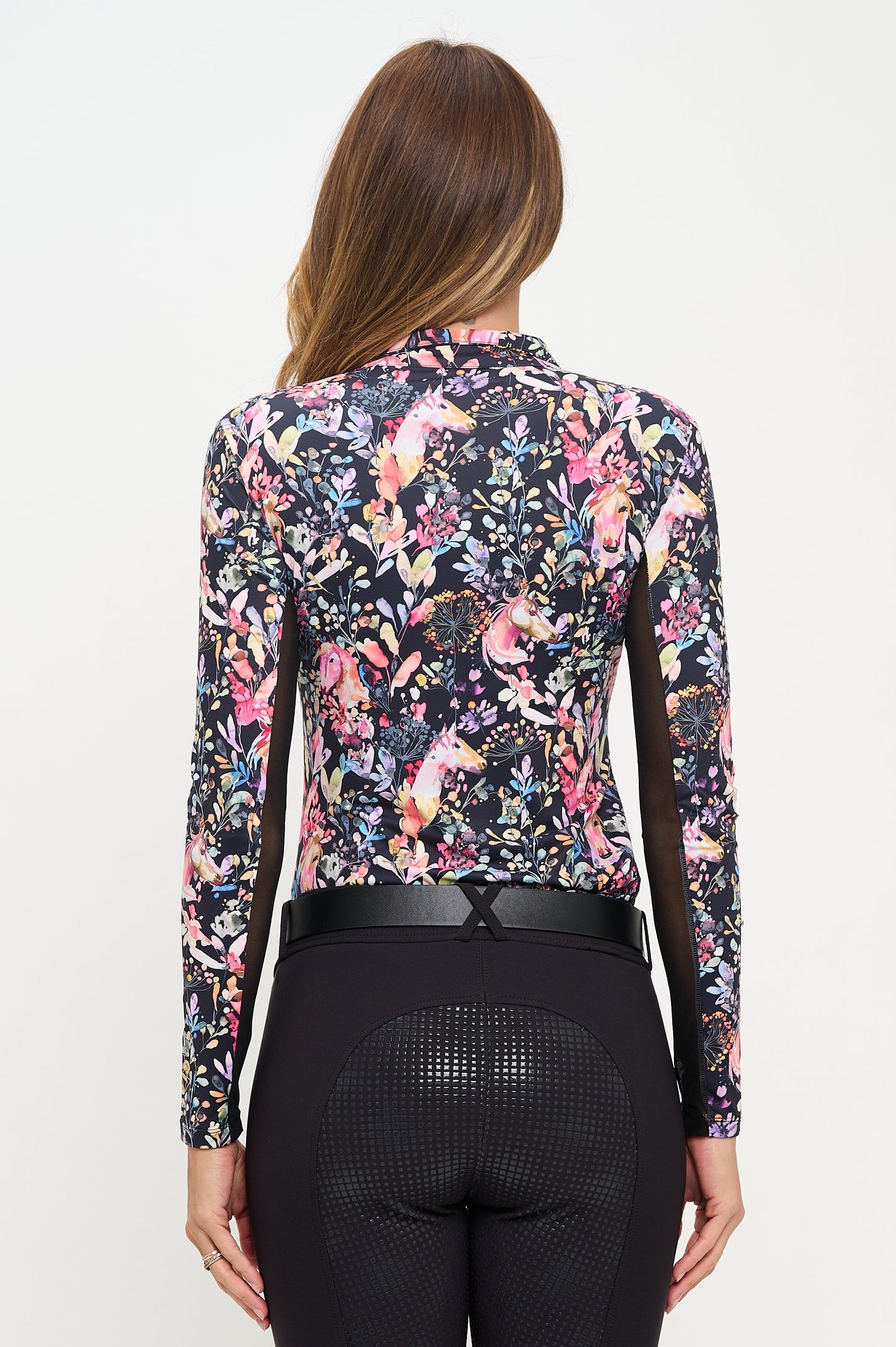 Equus Garden Black Sunshirt