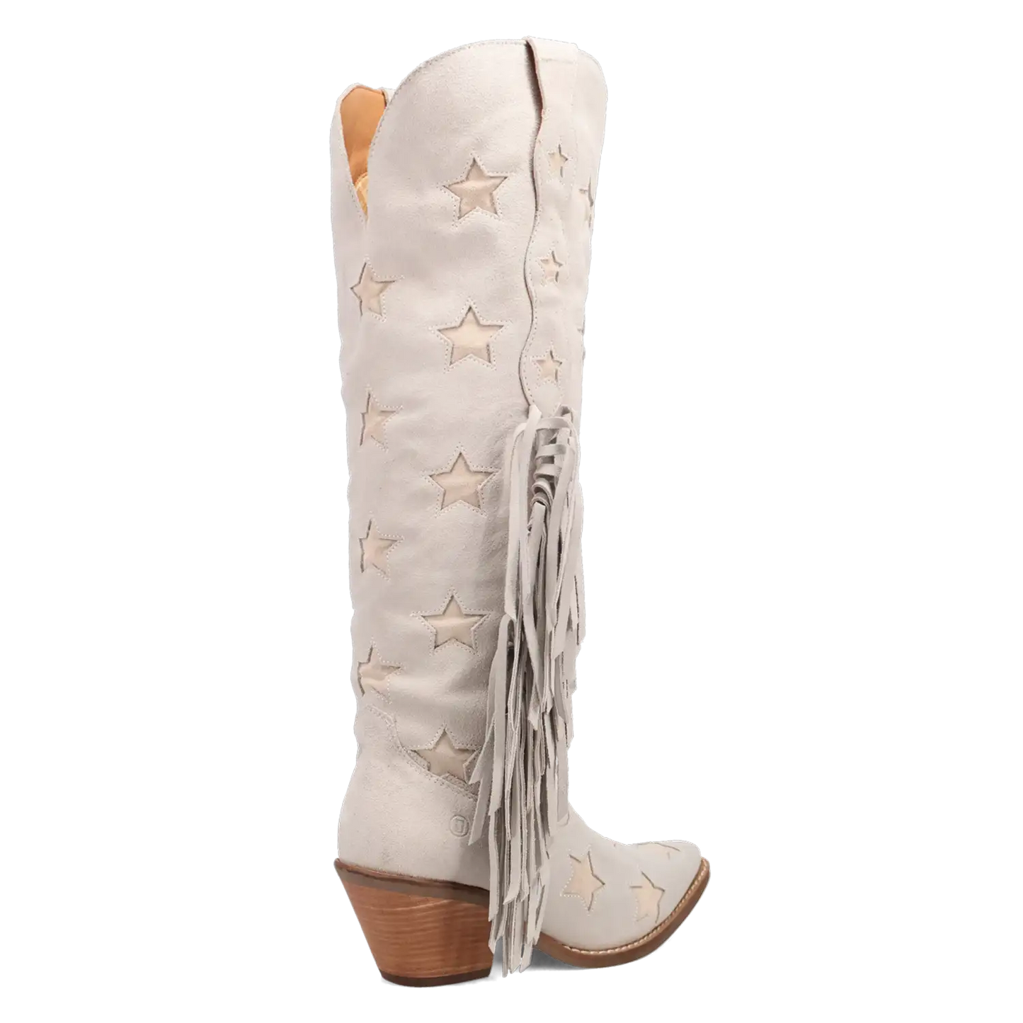 Dingo Super Star - Women's Suede Leather Cowgirl Boots