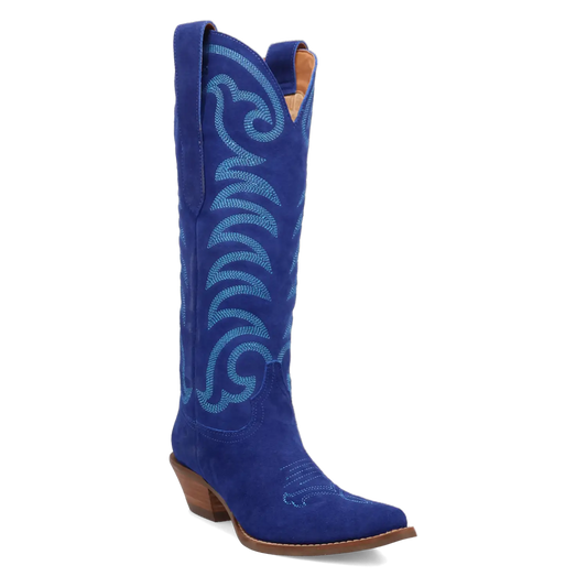 Dingo Movin' On - Women's Suede Leather Cowgirl Boots