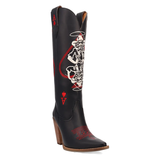 Dingo Ace of Spades - Women's Leather Cowgirl Boots