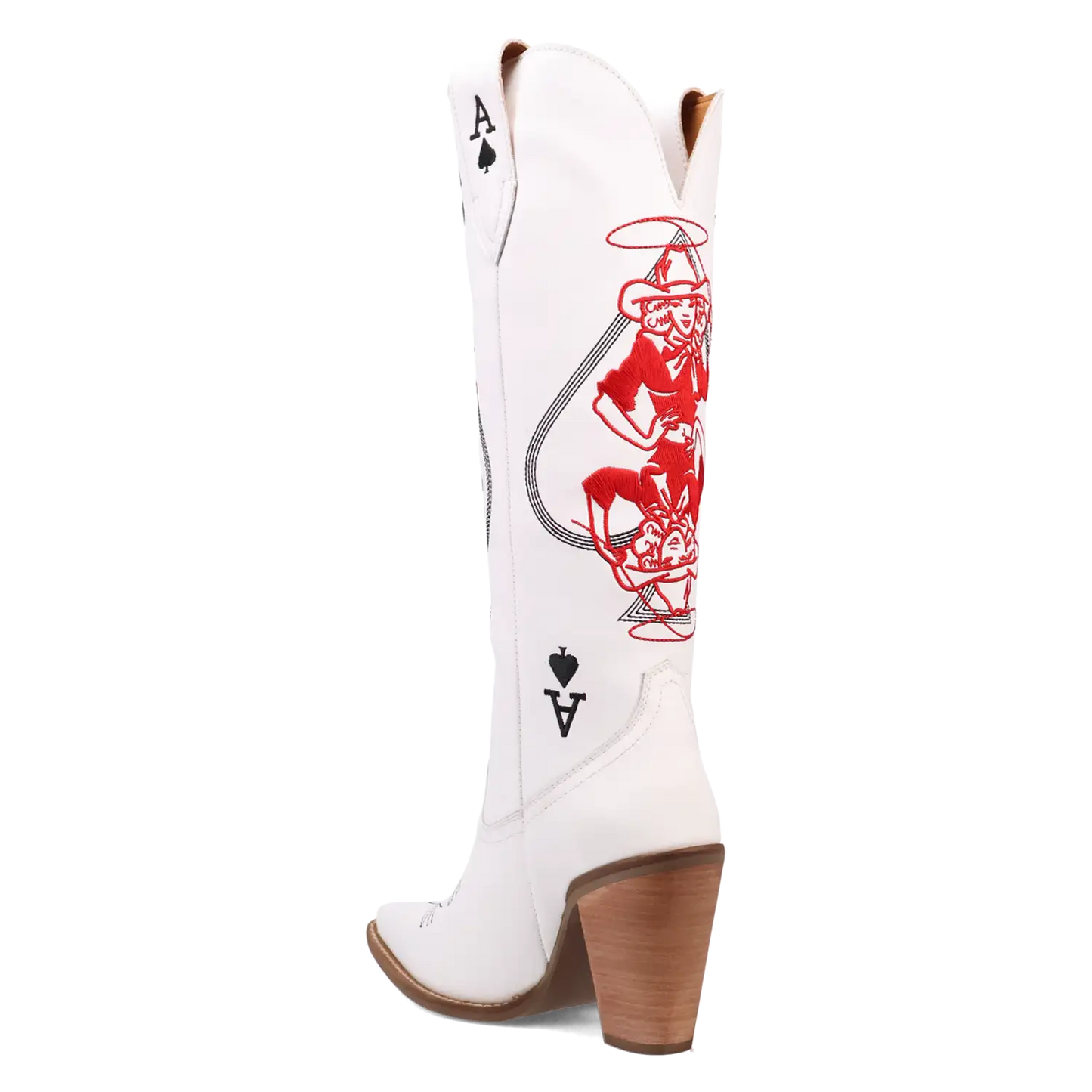 Dingo Ace of Spades - Women's Leather Cowgirl Boots