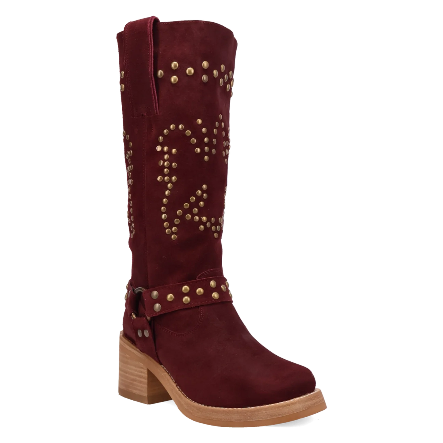 Dingo Troubadour - Women's Suede Leather Cowgirl Boots