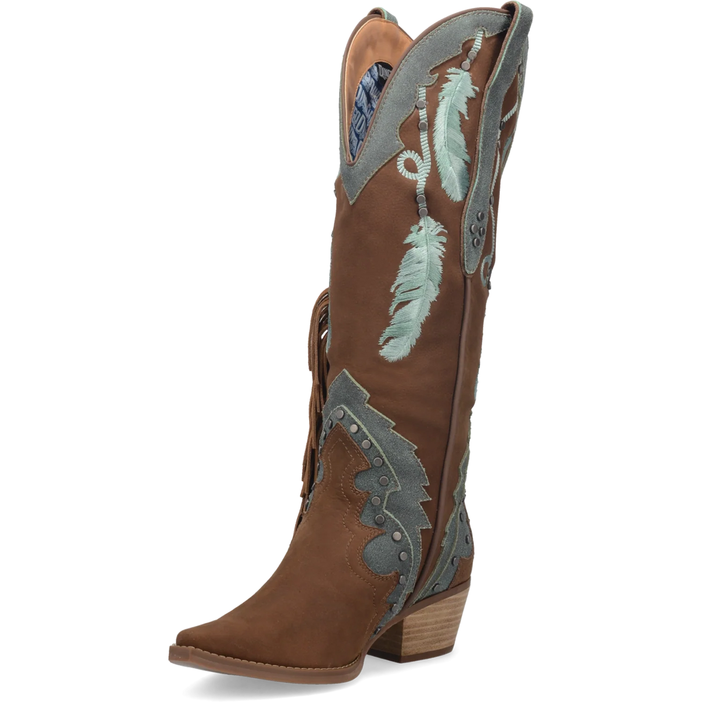 Dingo Dream Catcher - Womens Suede Leather Cowboy Boots