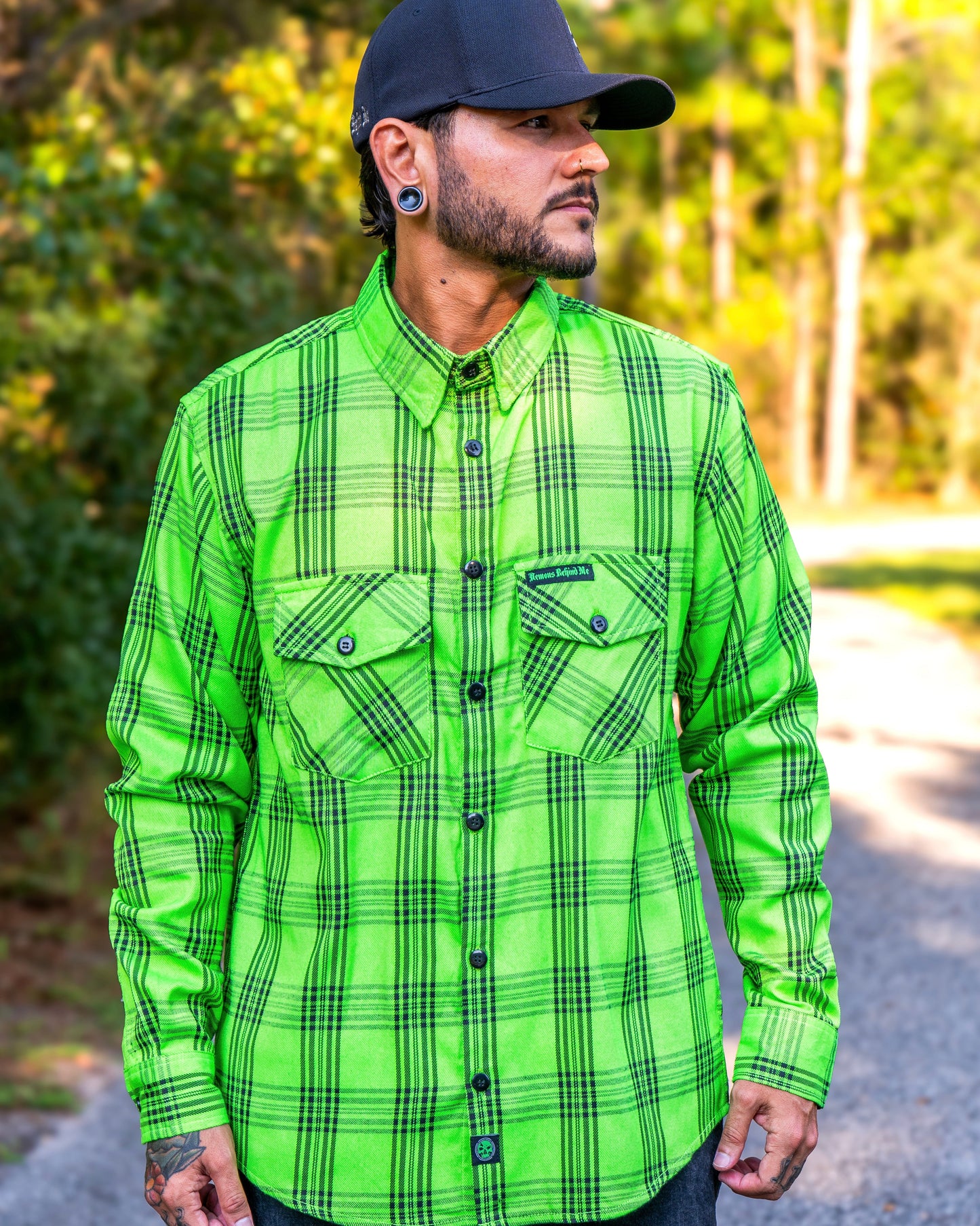 The "ReSURGEnce" Flannel (Hidden Snap Collars)