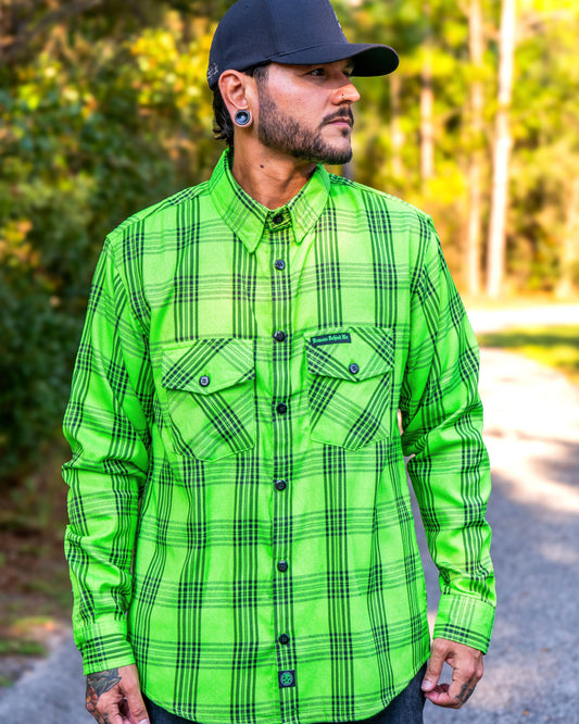 The "ReSURGEnce" Flannel (Hidden Snap Collars)