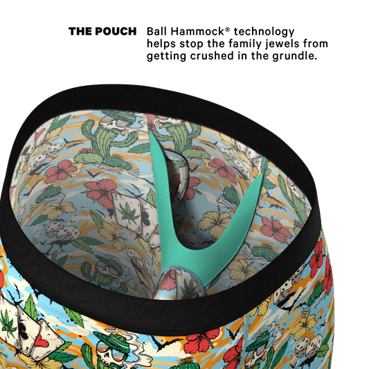 The Desert Oasis | Vegas Long Leg Ball Hammock® Pouch Underwear With Fly