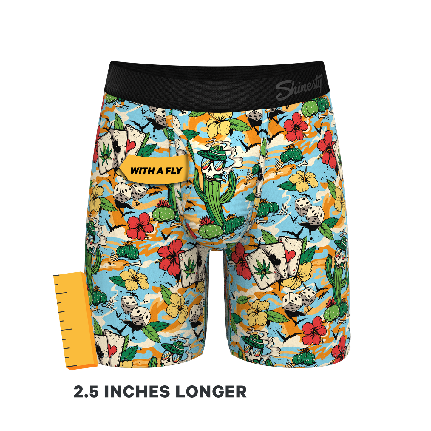 The Desert Oasis | Vegas Long Leg Ball Hammock® Pouch Underwear With Fly