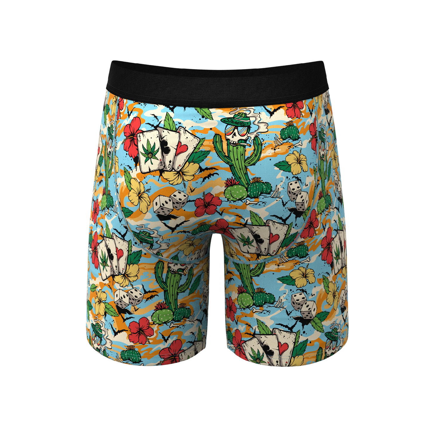 The Desert Oasis | Vegas Long Leg Ball Hammock® Pouch Underwear With Fly