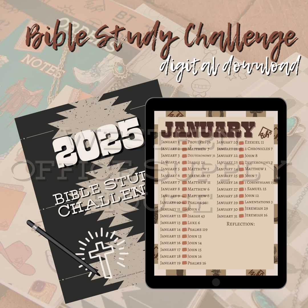 Bible Study Challenge - 2025