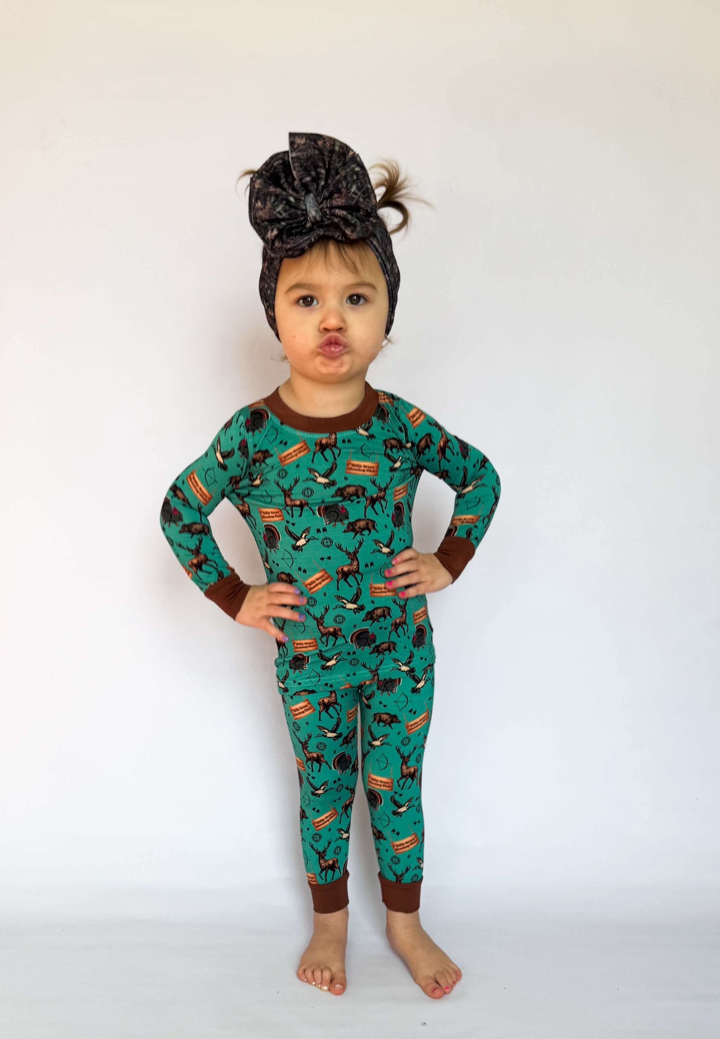 TEAL Bella-Breez Hunting Club Bamboo Set (FINAL SALE)