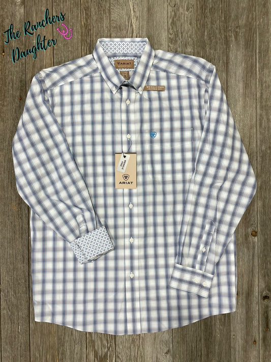 Ariat Men's Briar Wrinkle Free Classic Fit Shirt